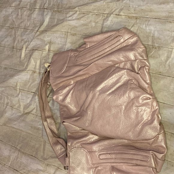 Metallic pink satchel purse - Picture 2 of 2